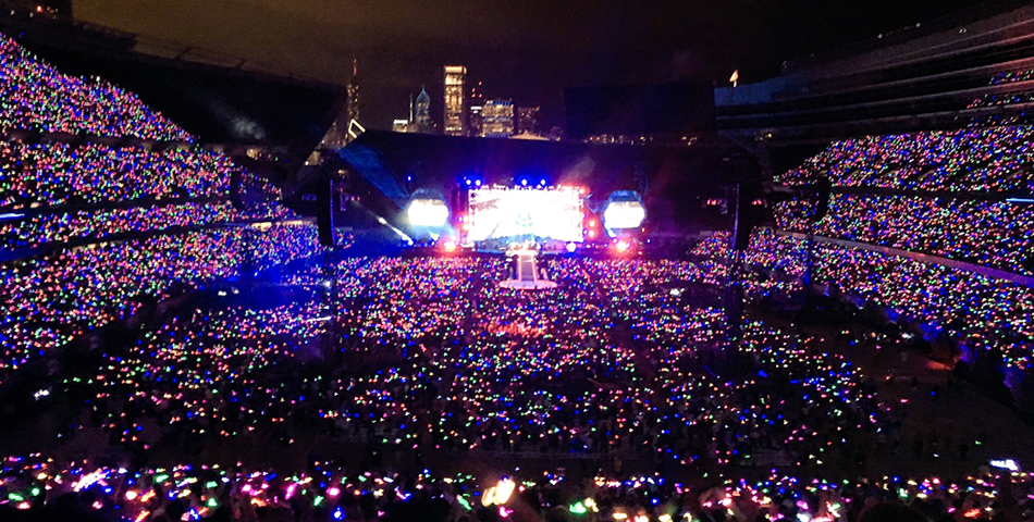 ¡Así se vivió el concierto de Coldplay en realidad virtual!