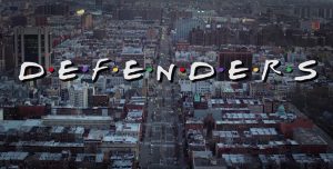Imperdible: ¡mirá la presentación de The Defenders al estilo Friends!