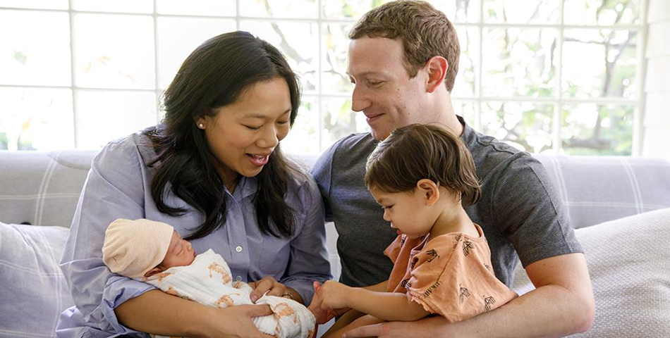 El llamativo nombre que Mark Zuckerberg eligió para su nueva hija
