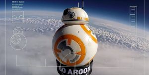 ¡Mandaron al espacio a BB-8 de Star Wars!