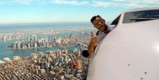 Demencial: un piloto comercial publicó una selfie “mortal”