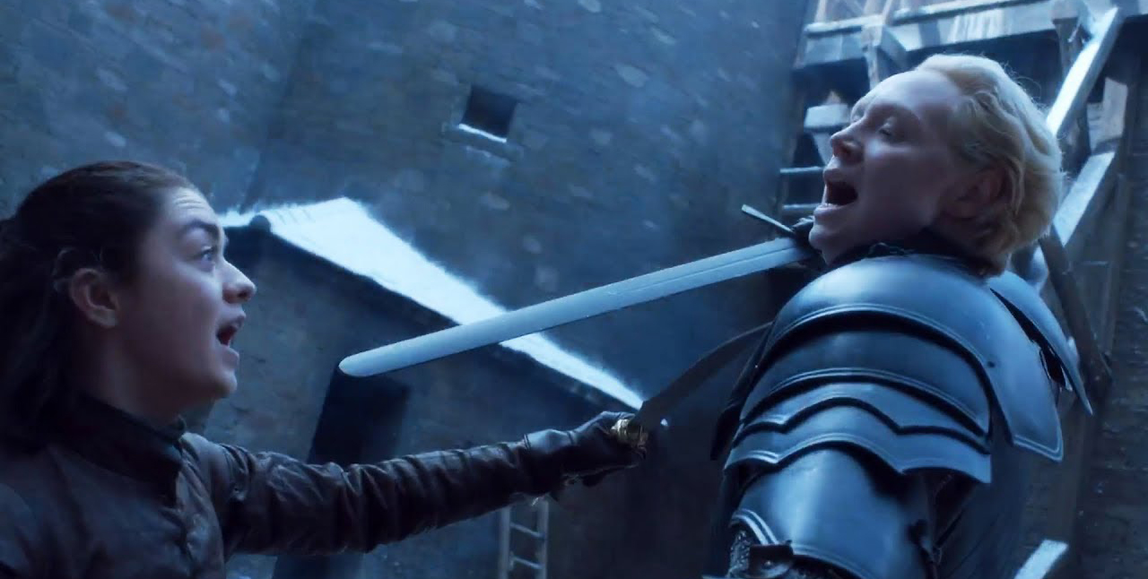 Mujeres guerreras: mirá cómo se hizo la batalla épica entre Arya Stark y Brienne de GOT