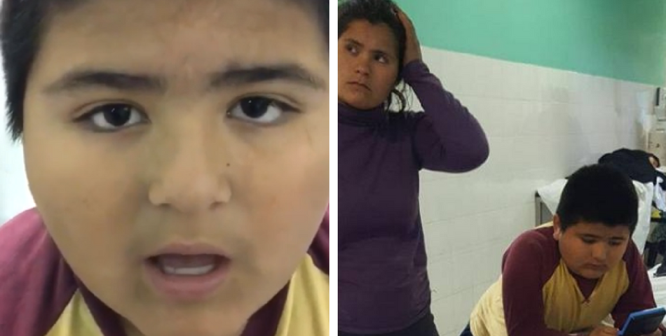 ¿”El niño silbato”? Este pequeño se tragó un silbato y su voz se volvió viral