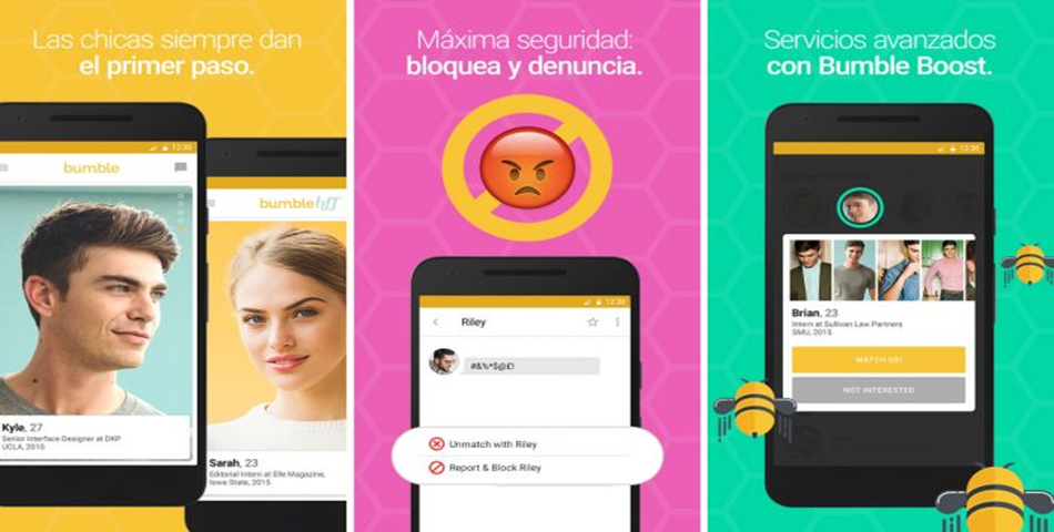 Bumble: El “Tinder” dónde las mujeres deciden primero