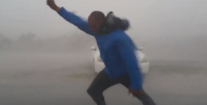 Un cazador de tormentas desafió al huracán Irma y esto fue lo que pasó