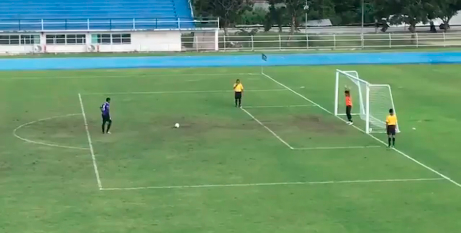 Estás por ver el penal más insólito de todos los tiempos