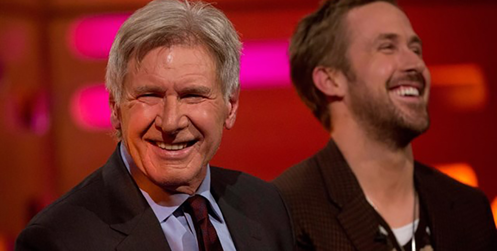 Insólito: Harrison Ford “se olvidó” del nombre de Ryan Gosling en una entrevista