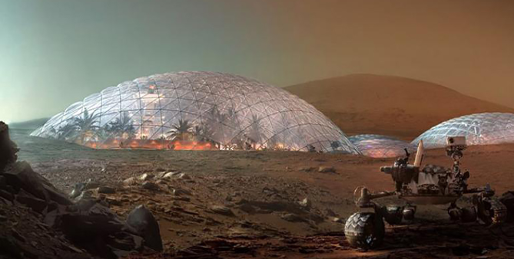 Así sería la ciudad marciana que quieren construir en Dubai