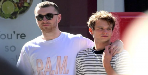 Sam Smith y Brandon Flynn de 13 Reasons Why se mostraron juntos por las calles de Nueva York