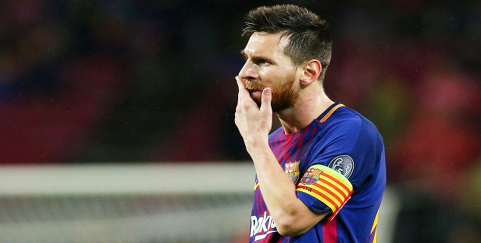¿Qué fue lo que se comió Messi en el medio del partido por la Champions?