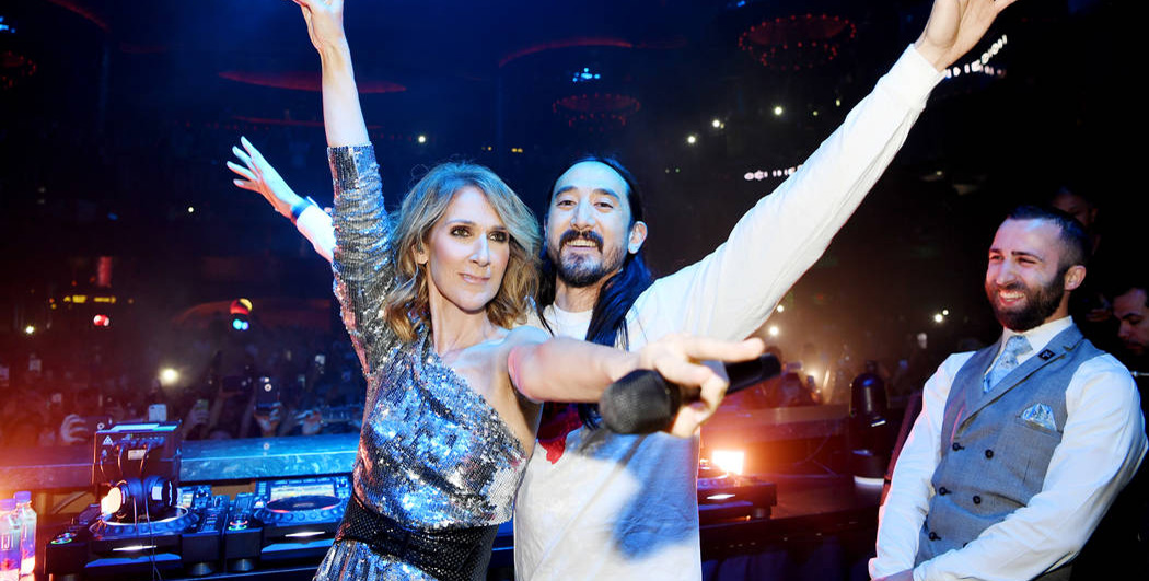 Steve Aoki y Céline Dion cantaron juntos el clásico My Heart Will Go On