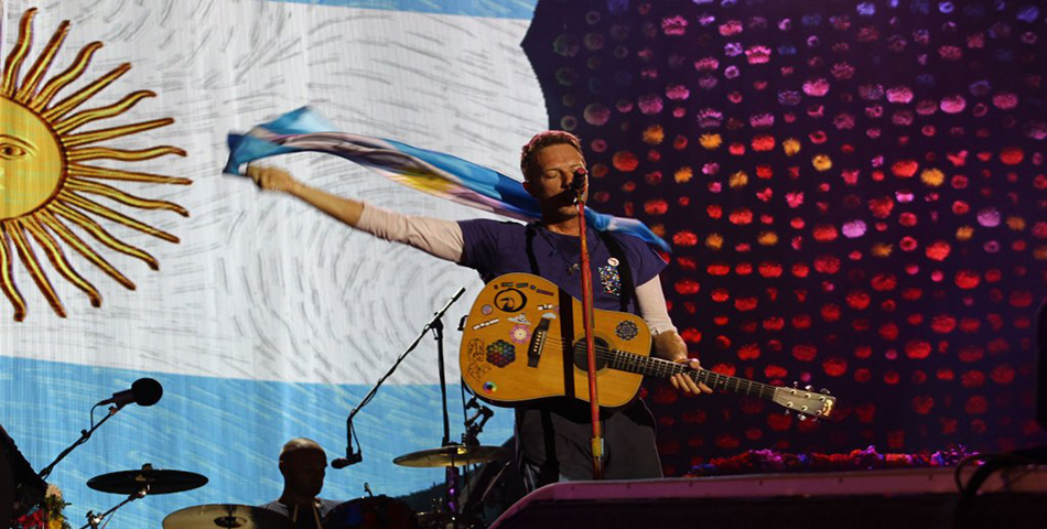 ¡Coldplay ya llegó a la Argentina y se prepara para cerrar ‘A Head Full of Dreams’!