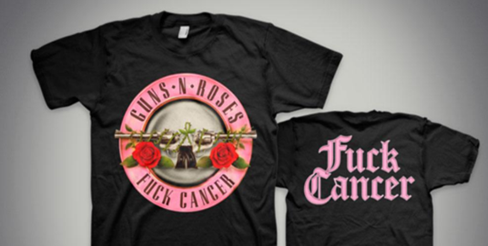Fuck Cancer: La campaña benéfica de Guns N’ Roses para combatir el cancer