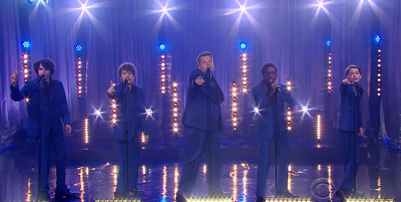 Imperdible: los chicos de Stranger Things armaron una banda con James Corden