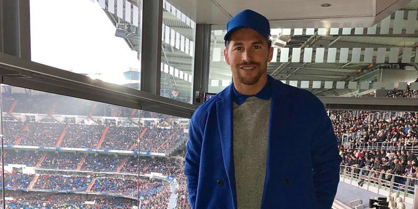 Sergio Ramos y un extravagante look que provocó una avalancha de memes