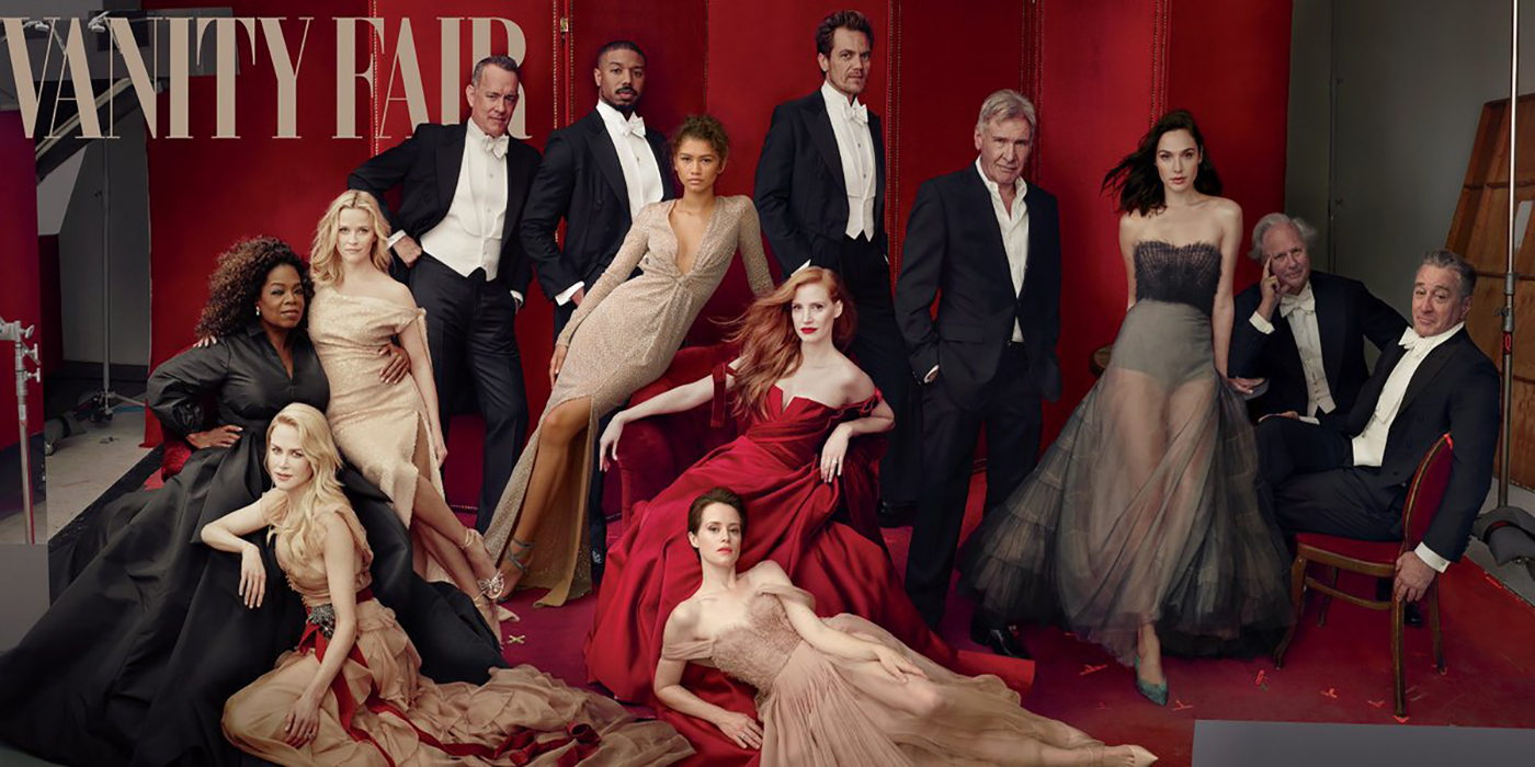 Hay algo muy extraño en esta foto publicada por Vanity Fair