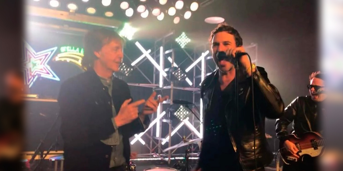 Paul McCartney cantó una de The Beatles con Matt Bellamy