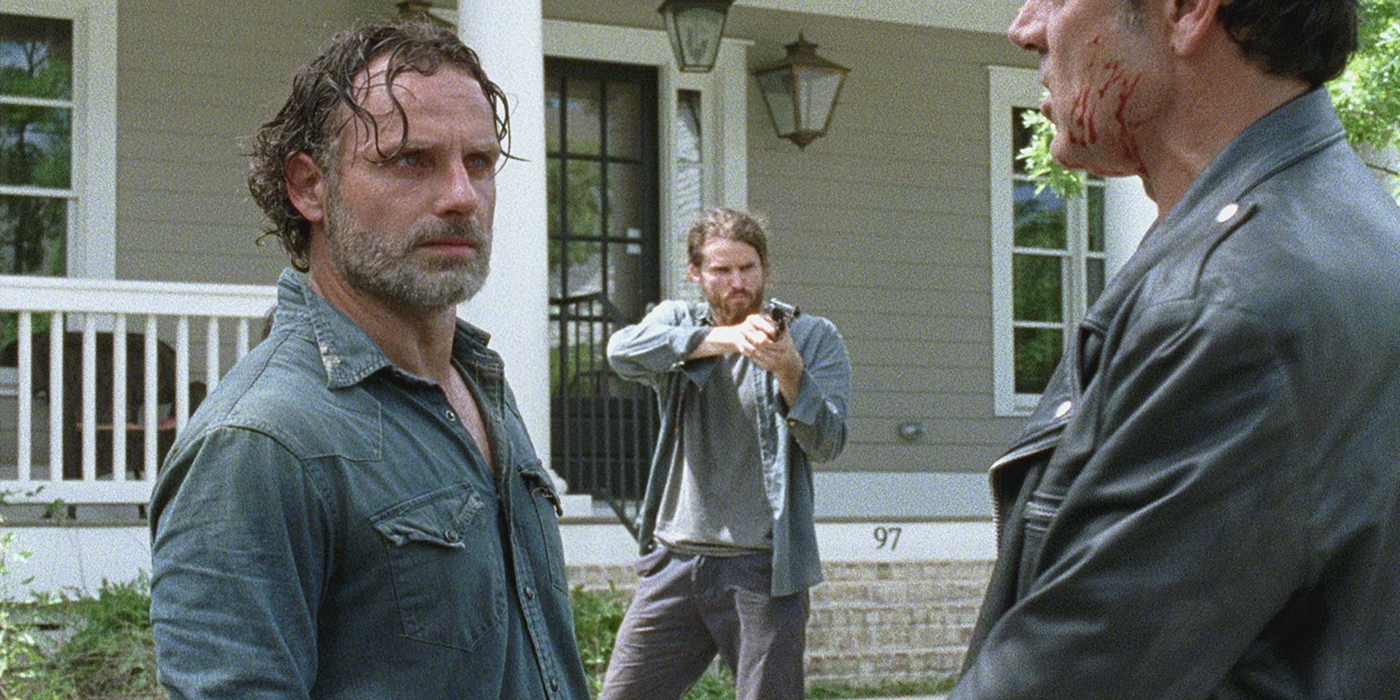 Estas imágenes de The Walking Dead adelantan la despedida de uno de los protagonistas