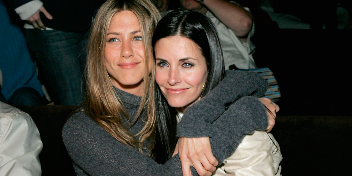 La reunión entre Jennifer Aniston y Courteney Cox