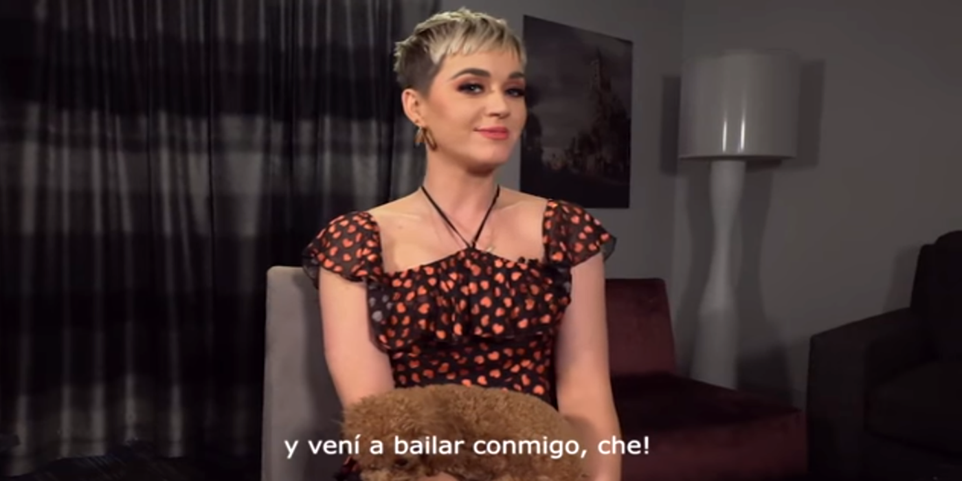 “Vení a bailar conmigo, che” el saludo de Katy Perry en la previa de su show en Argentina