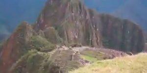 Paren todo: filmaron un OVNI en Machu Picchu