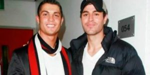 Hay “amor” entre Enrique Iglesias y Cristiano Ronaldo