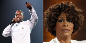 La polémica foto sobre Whitney Houston que Kanye West usó como portada de un álbum