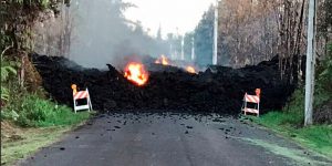 Descubrieron un OVNI cerca del volcán Kilauea