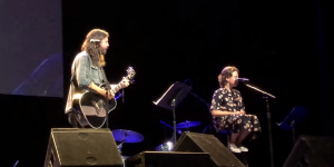 Con tan solo 12 años, la hija de Dave Grohl cantó junto a su padre un éxito de Adele