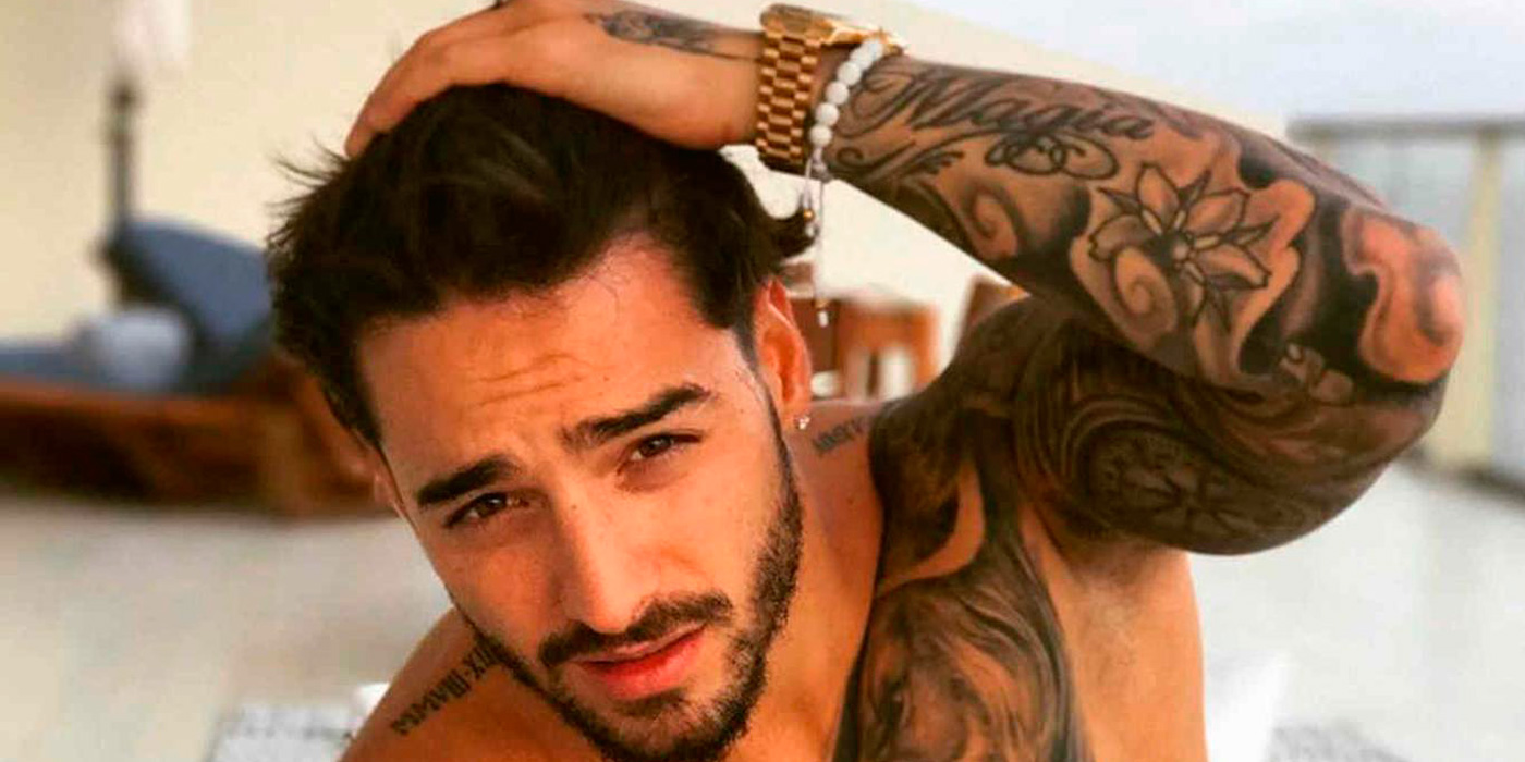 A la playa con (la increíble malla de) Maluma