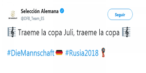 ¡El Chapu Martinez se calentó y le respondió a la Selección de Alemania el polémico tweet!