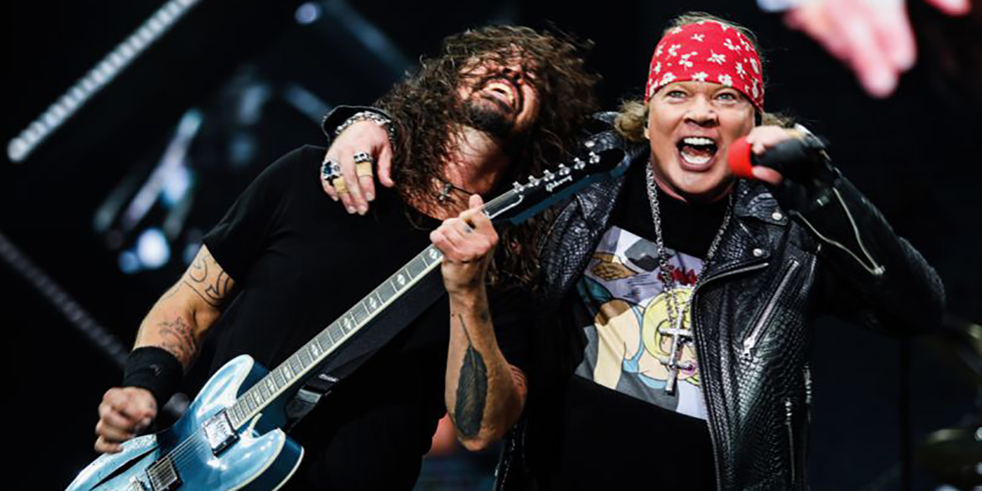 ¡Foo Fighters y Guns N’ Roses se juntaron para hacer ‘It’s So Easy’!