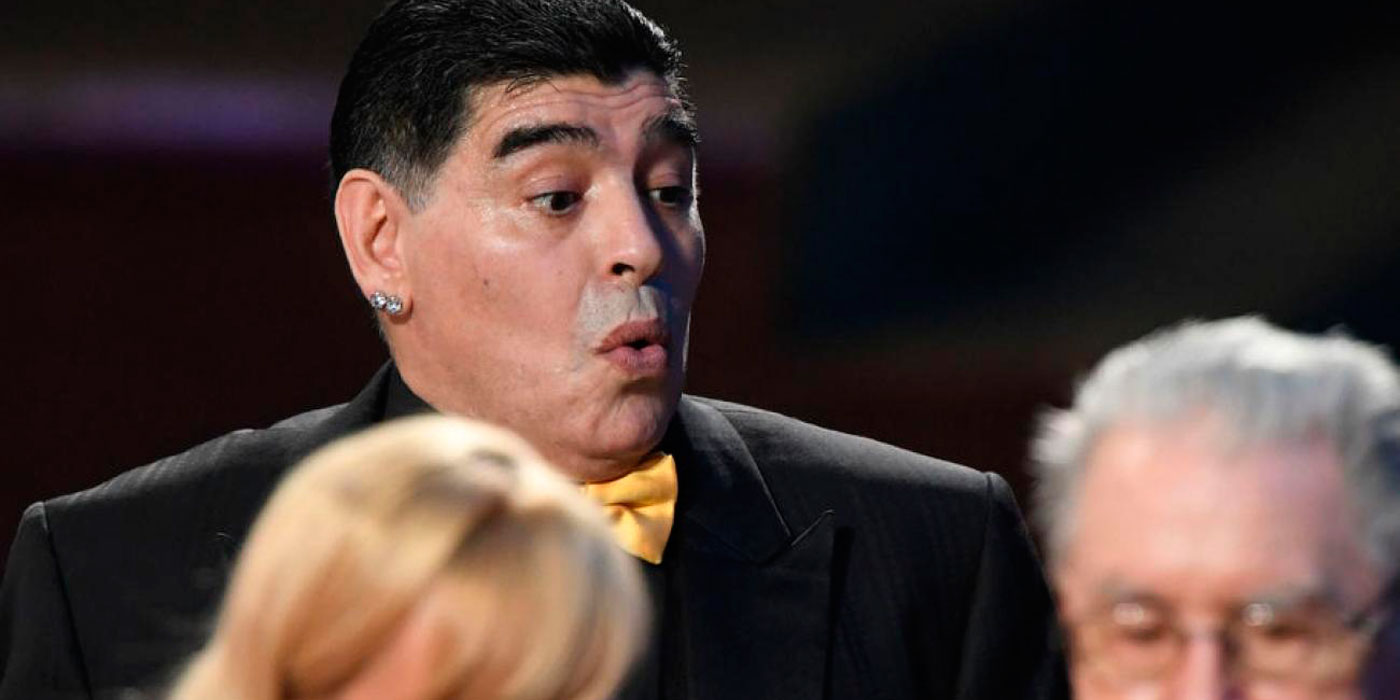 Está chequeado: un fanático de Maradona lo lleva en el pelo