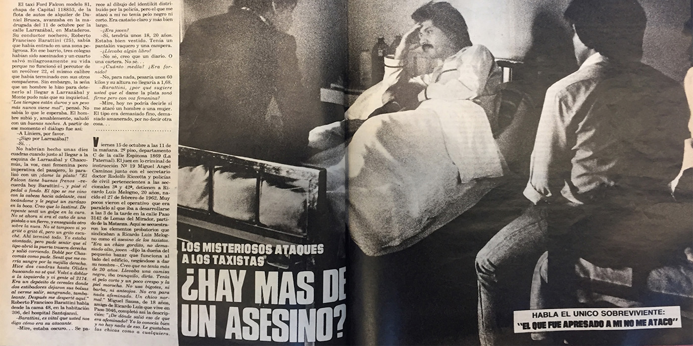 Ricardo Melogno, el asesino serial de taxistas