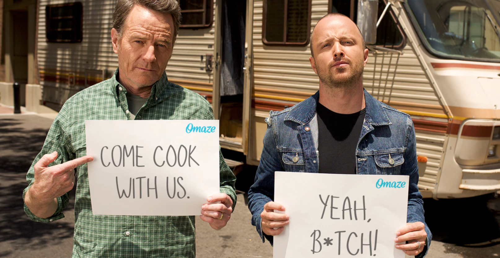 El reencuentro de Bryan Cranston y Aaron Paul en la mítica van