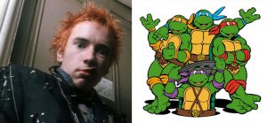 Johnny Rotten en el elenco de las Tortugas Ninja