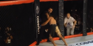 MMA: Un árbitro estranguló a un luchador tras haber sido atacado