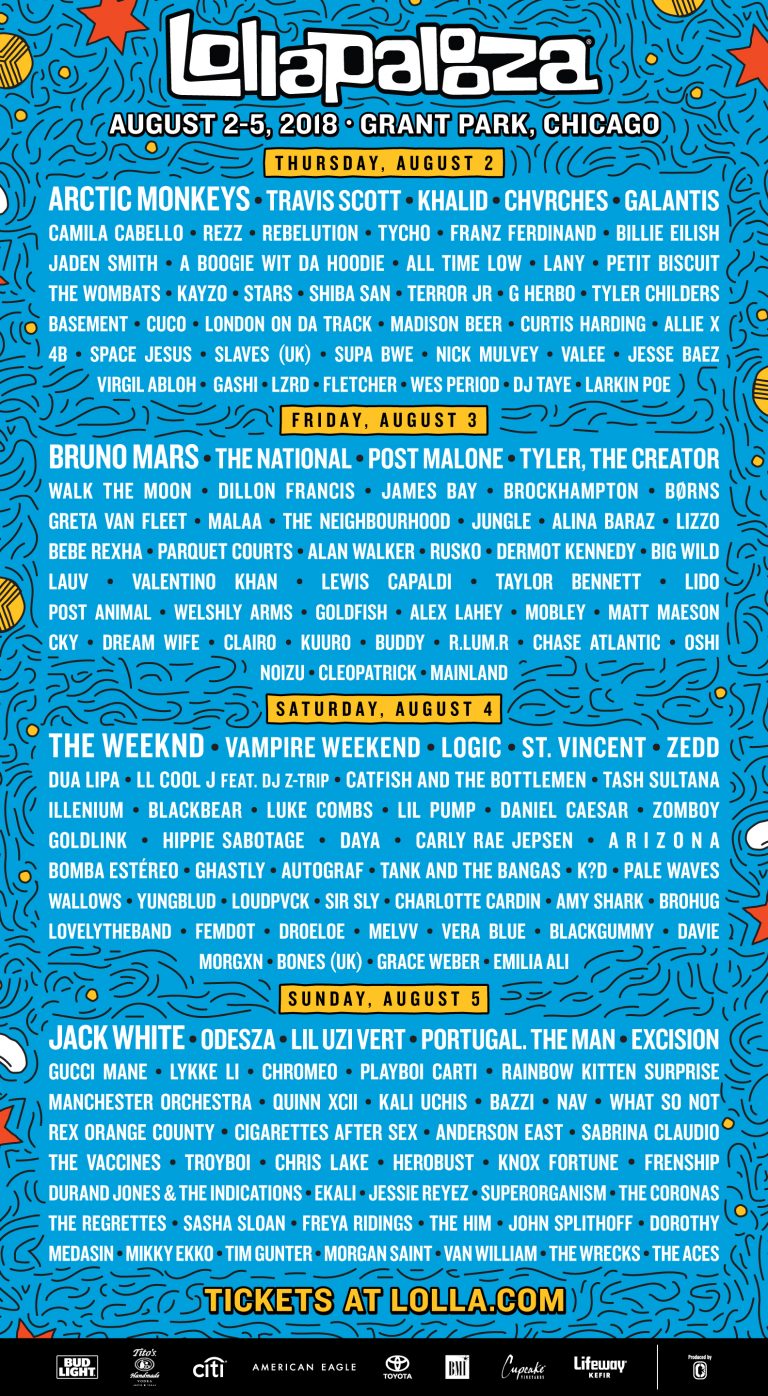 ¡Mirá en vivo el Lollapalooza Chicago, el festival que está disfrutando