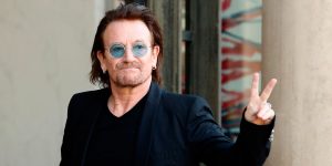 Bono estuvo presente en el Festival de Cine de Sarajevo