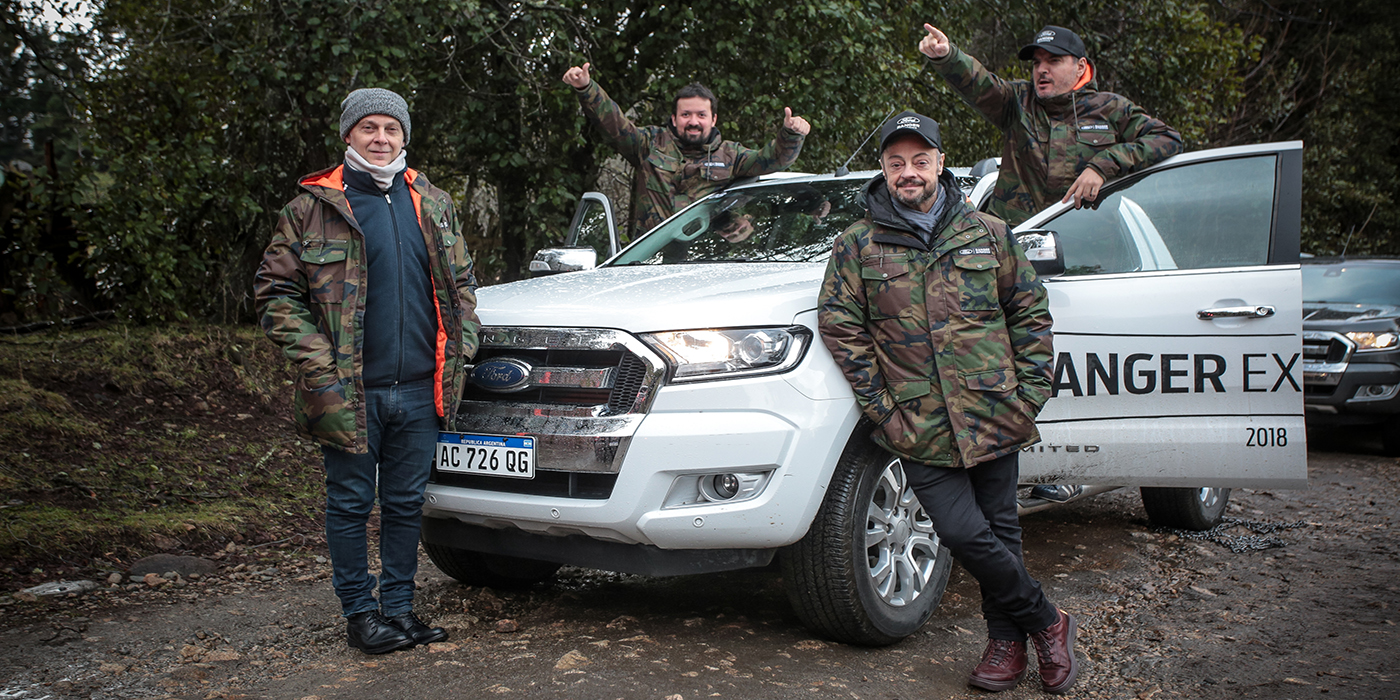¡Basta de Todo fue parte de la #RangerExperience Winter de Ford en Bariloche!
