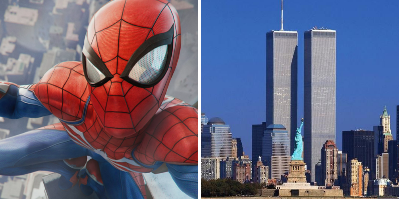 La extraña referencia a las Torres Gemelas que aparece en el juego de Spider-Man para PS4