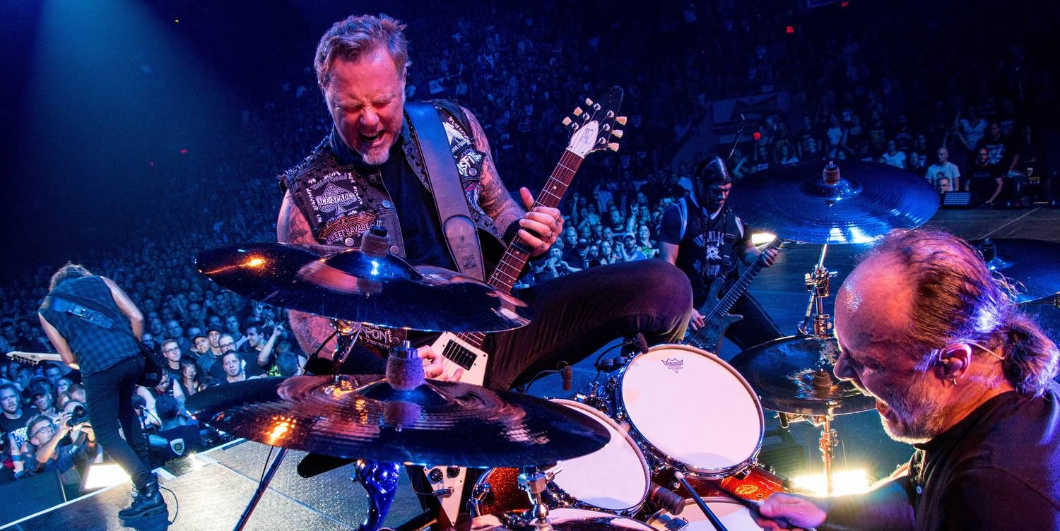Mirá a Metallica tocando un cover de Garbage