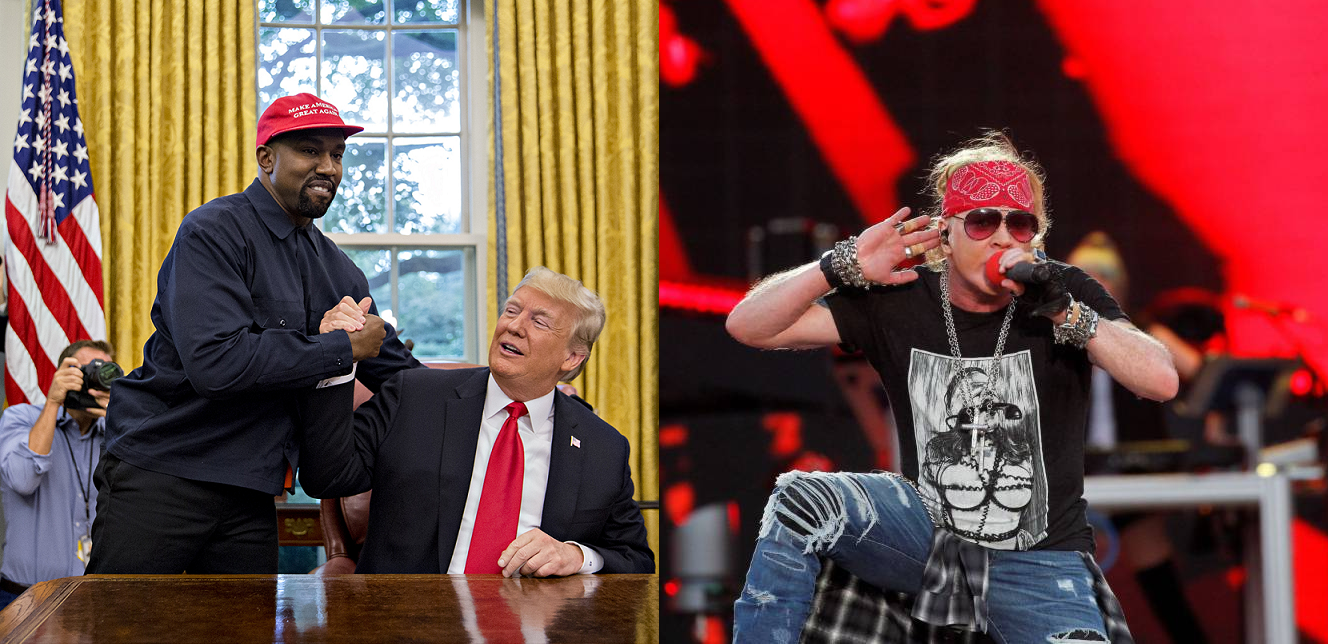 Axl Rose: “Kanye West es un chiste”