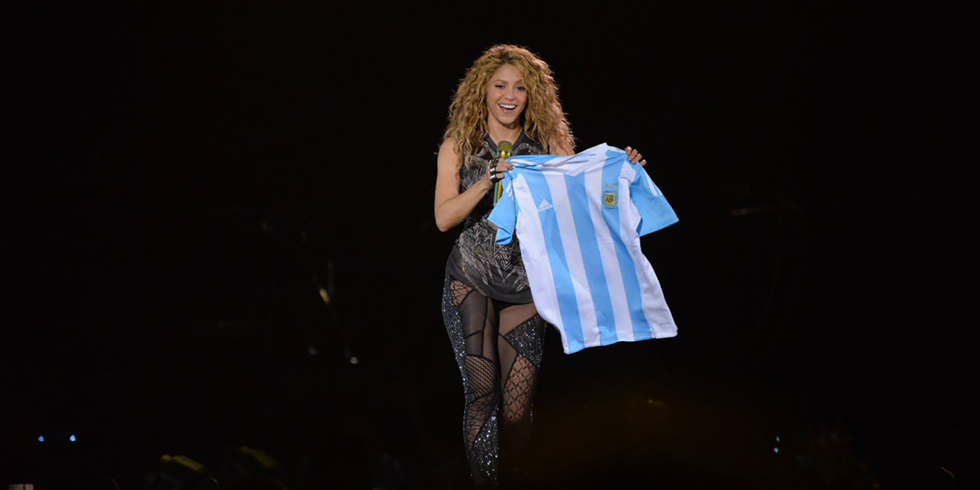 El emotivo recuerdo de Gustavo Cerati que mostró Shakira en su show en Vélez