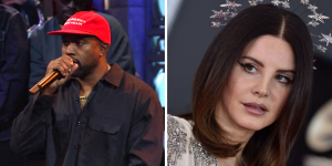 La épica cerrada de boca de Lana del Rey a Kanye West por volver a apoyar a Donald Trump