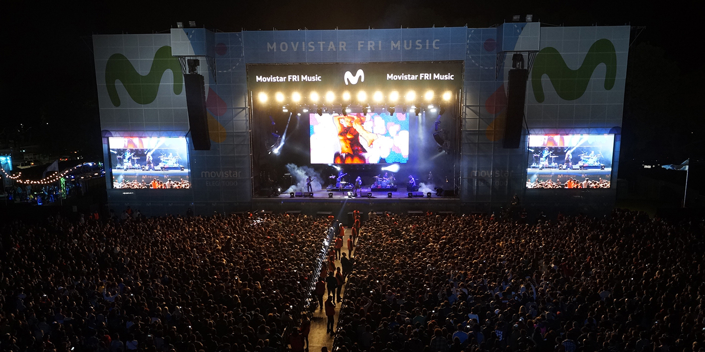 Movistar FRI Music celebró a Sumo y Las Pelotas cerró el festival haciendo delirar a más de 40 mil personas