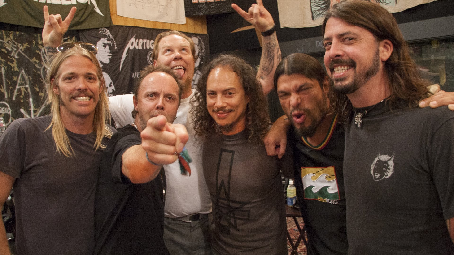 Los Foo Fighters, una sorpresa en el show de Metallica