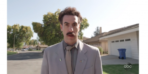 PAREN TODO: volvió Borat