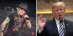 Axl Rose se calentó con Donald Trump por utilizar la música de GNR durante la campaña electoral