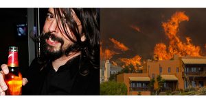 Dave Grohl le hizo un asado a los bomberos que combaten el fuego en California